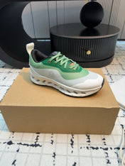 LW CLOUDTILT 2.0 SNEAKER WHITE AND GREEN POLYESTER