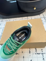 LW CLOUDTILT 2.0 SNEAKER WHITE AND GREEN POLYESTER