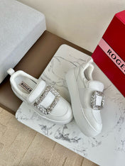 VIV' UP SNEAKERS IN WHITE CALFSKIN
