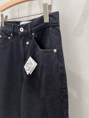 Loewe 25 Scrimitar Pants Black Cotton