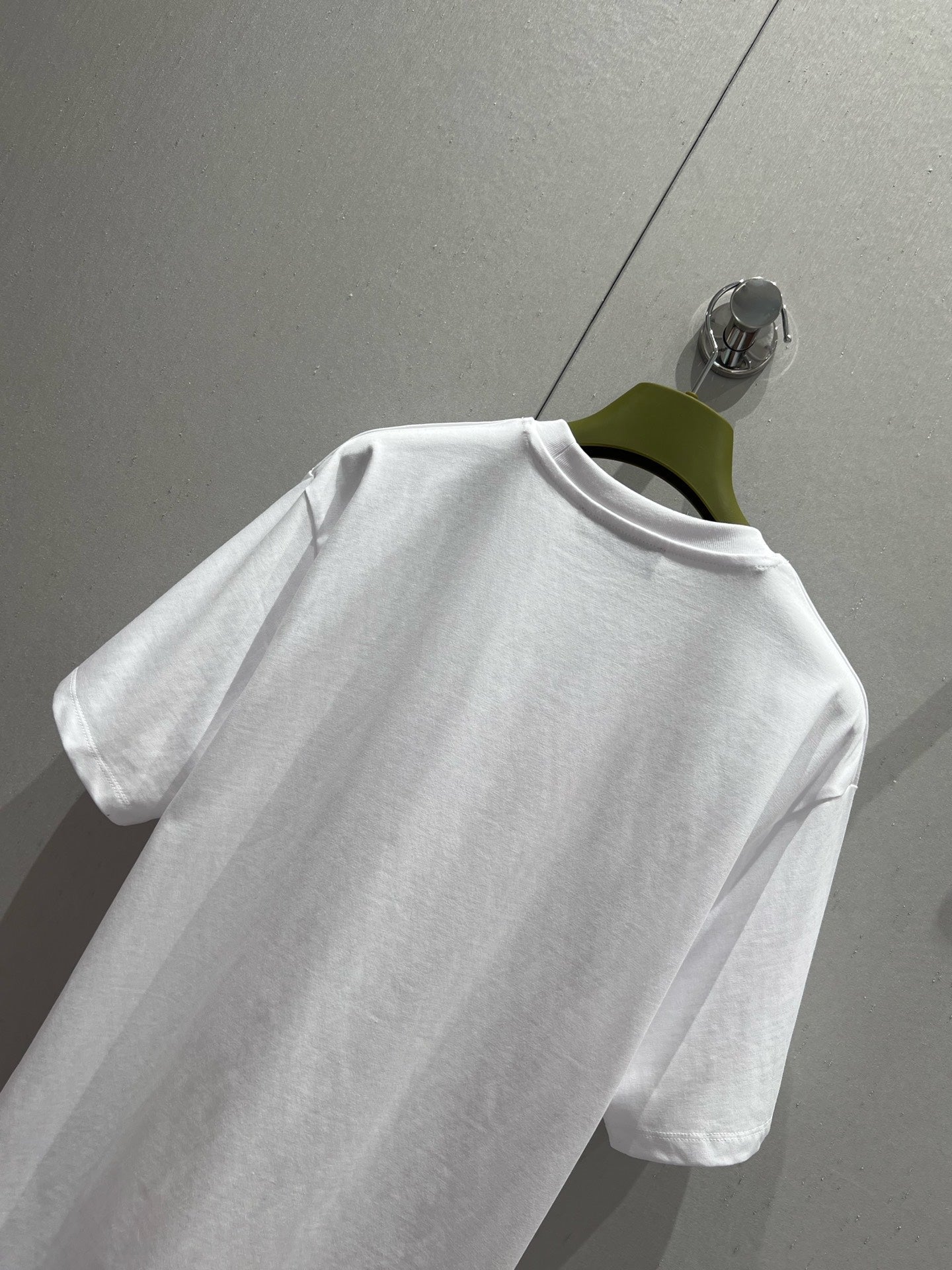 Gucci 25 Print Short Sleeve T-shirt Pink White Cotton