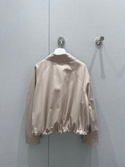 Loewe 25 Jacket Beige Cotton
