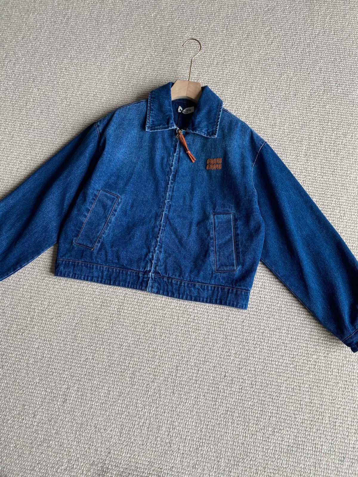 MIUMIU DENIM JACKET STYLE 205
