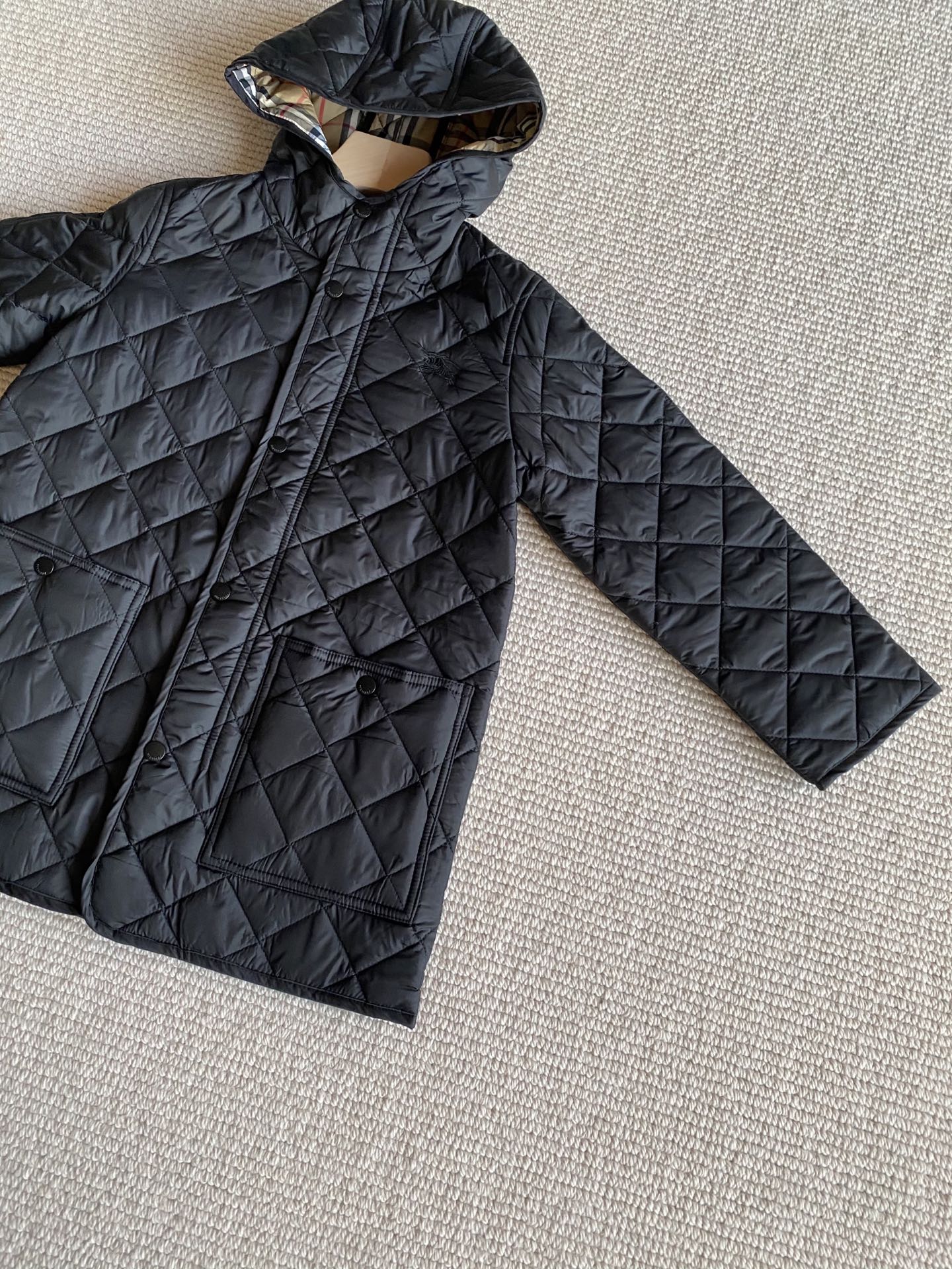 BURBERRY 25S HOODED JACKET 066