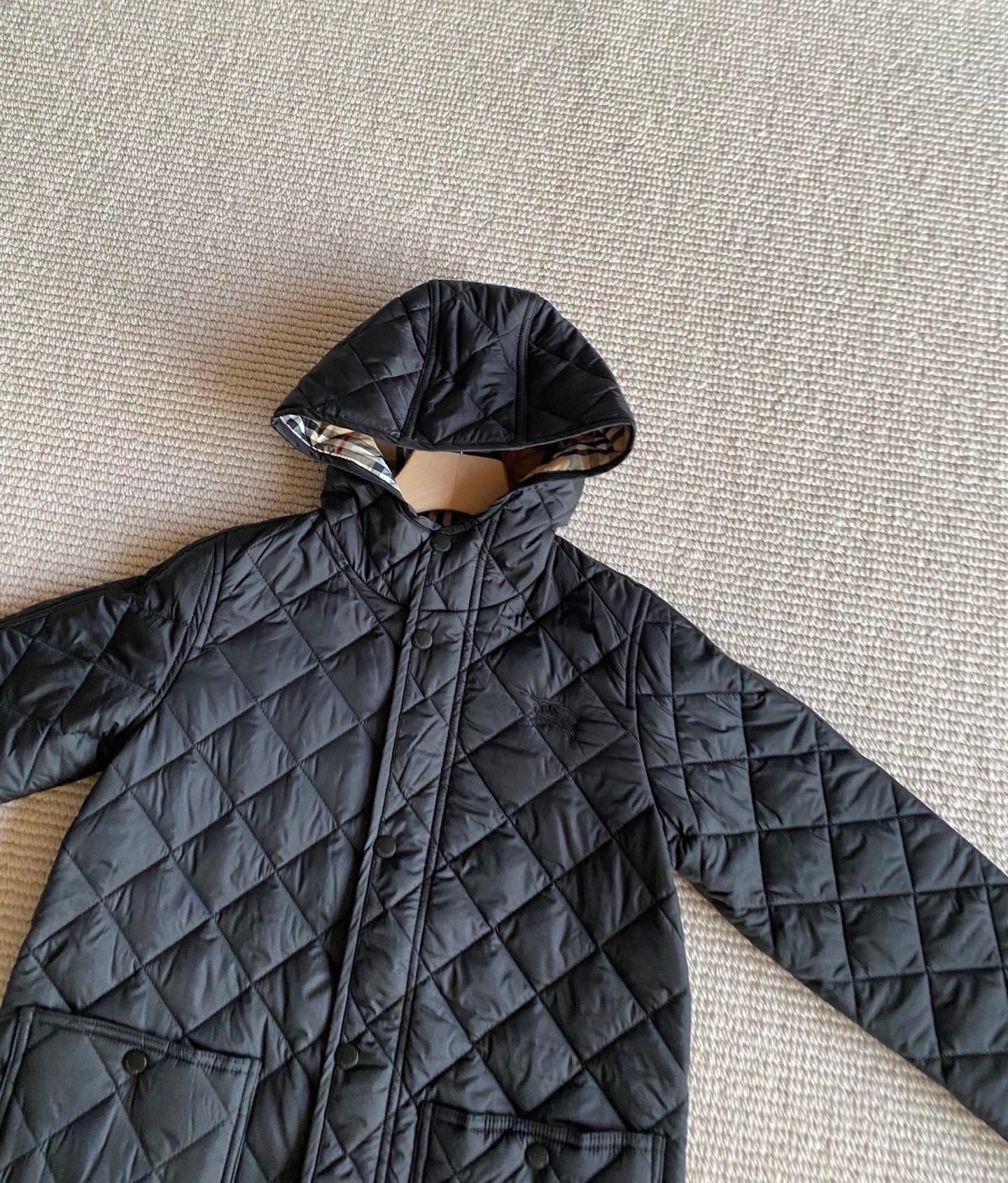 BURBERRY 25S HOODED JACKET 066