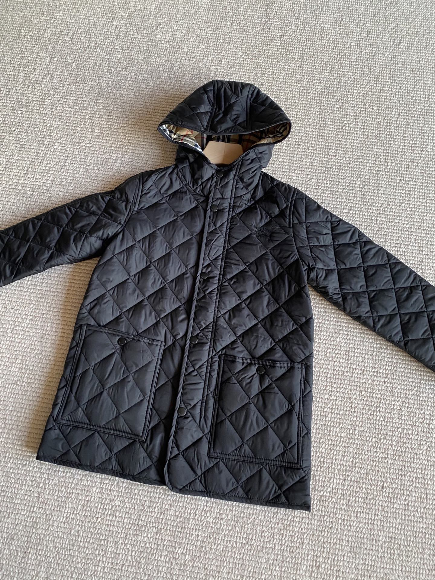 BURBERRY 25S HOODED JACKET 066