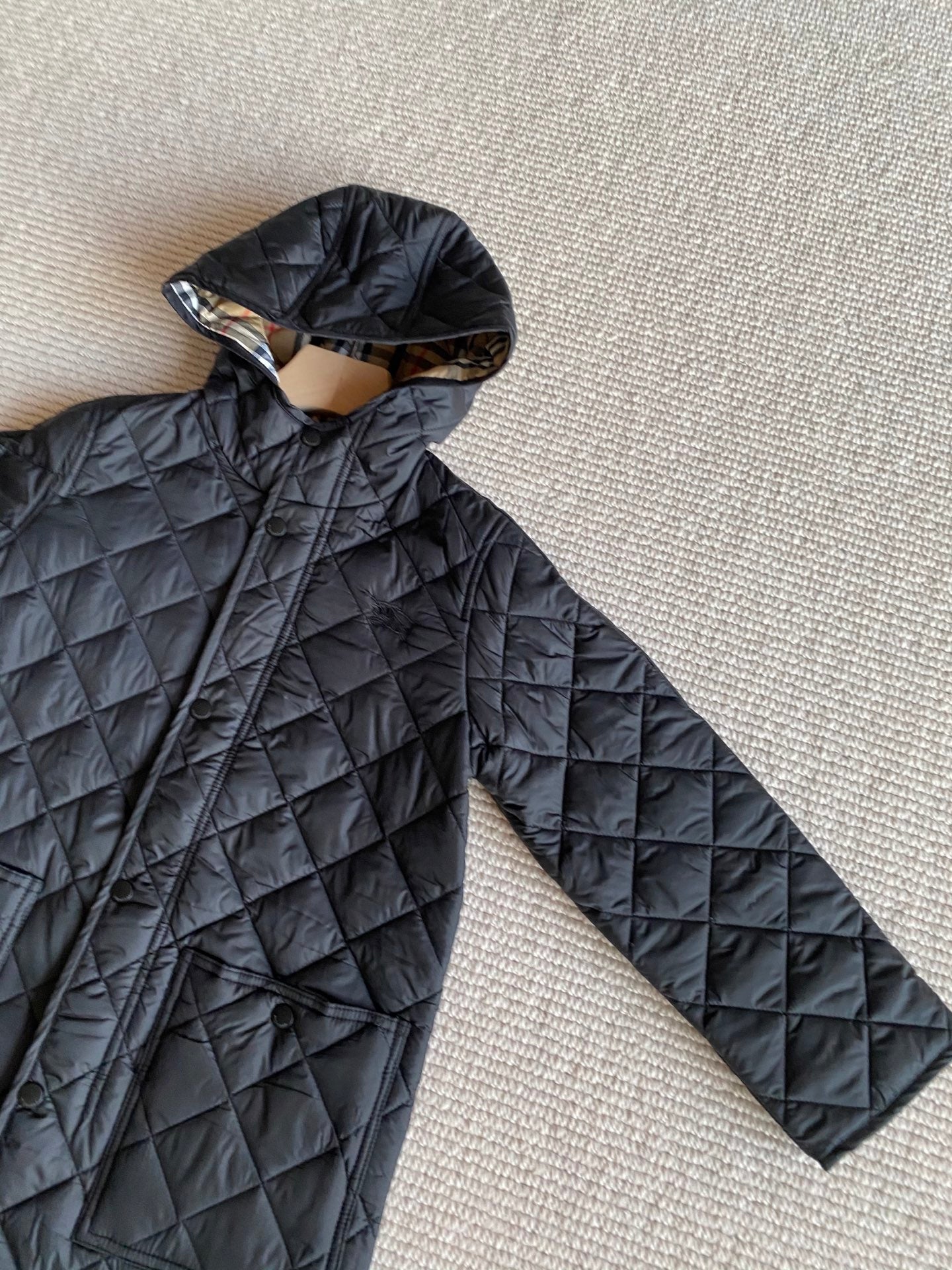 BURBERRY 25S HOODED JACKET 066