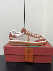 LP 25S TENNIS WALK SNEAKERS IN CHESTNUT CALFSKIN