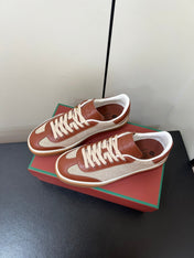 LP 25S TENNIS WALK SNEAKERS IN CHESTNUT CALFSKIN