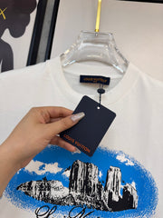 LV WHITE COTTON T-SHIRT 238918