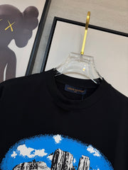 LV BLACK COTTON T-SHIRT 238919