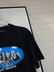LV BLACK COTTON T-SHIRT 238919