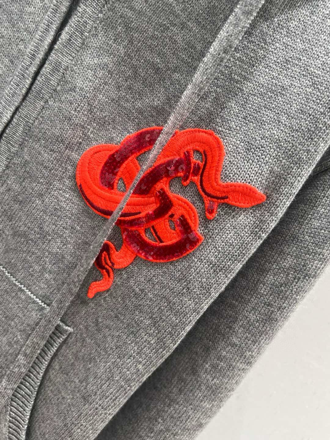 Gucci 25 Set Gray Wool 209933