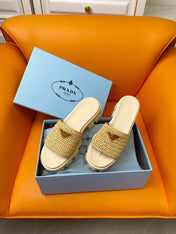 Pra Wedge Sandal 60 Beige