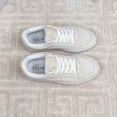 TRAINER SNEAKER IN ECRU TAN SUEDE