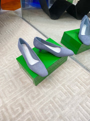 BOOGIE JAGUAR-PRINTED CALF HAIR PUMPS 45 MM PIGEON BLUE