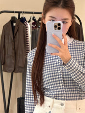 CELINE 25S PLAID SHIRT 0112