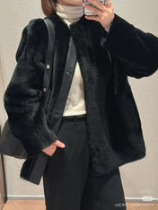 MAX MARA 25S SHEEPSKIN COAT 004
