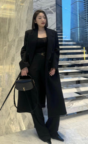 YSL 25S LONG CASHMERE COAT STYLE 33