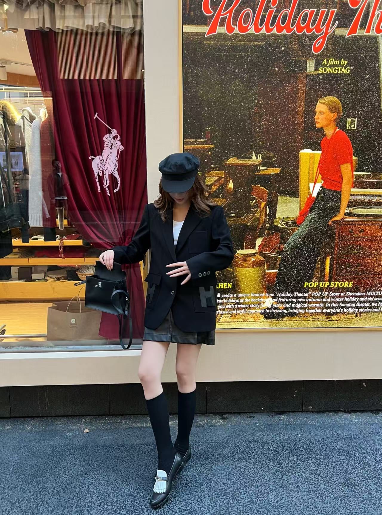 HERMES 25S LAPEL BLAZER 389