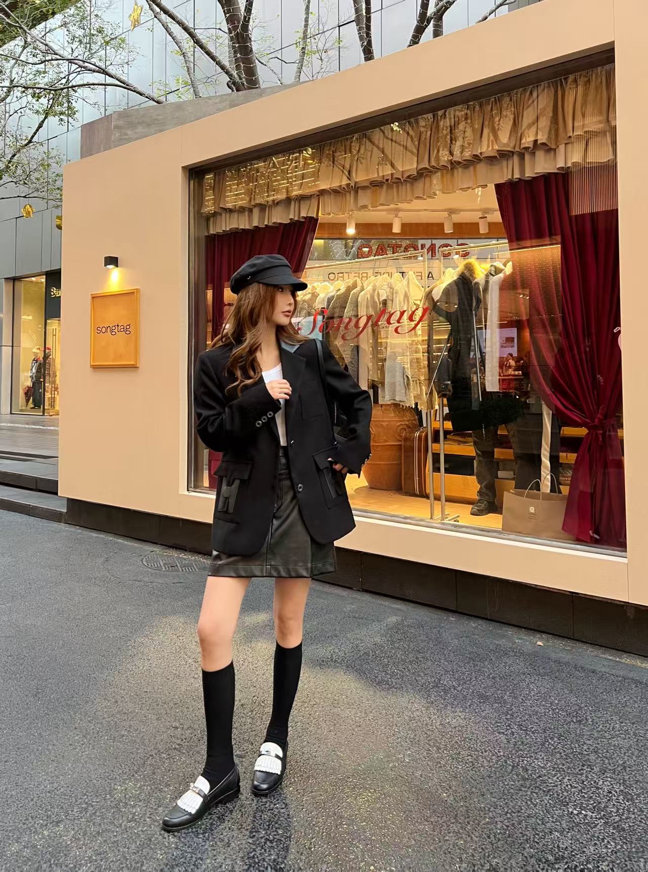 HERMES 25S LAPEL BLAZER 389