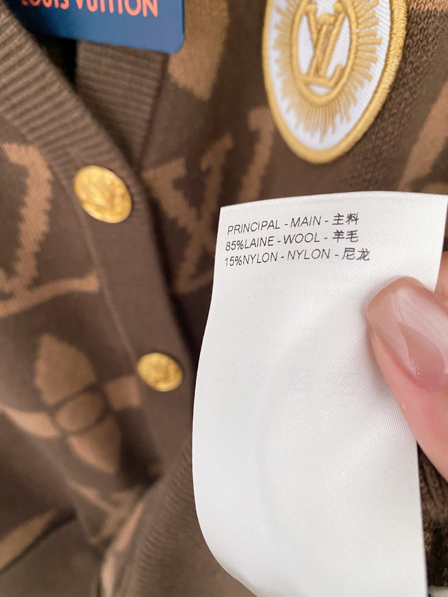 LV 25S CARDIGAN JACKET 89270