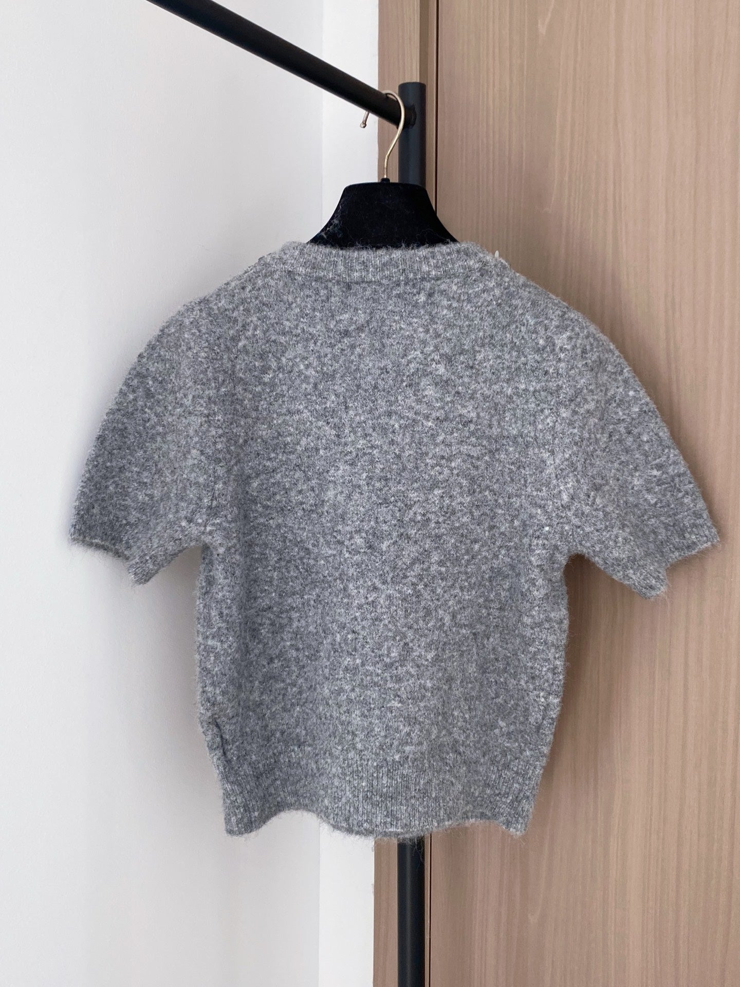 PRADA 25S SHORT-SLEEVE KNIT TOP 394