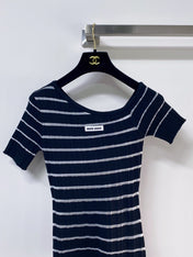 MIUMIU 26S SHORT-SLEEVED SWEATER STYLE 1127
