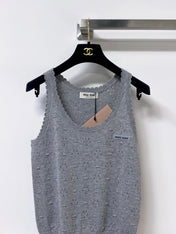 MIUMIU 26S SLEEVELESS KNIT TANK TOP 1152