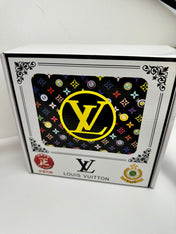 LV 25S BELT 35 MM IN BLACK CALFSKIN 593219