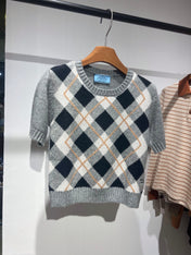 PRADA SHORT-SLEEVE SWEATER STYLE 72