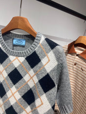 PRADA SHORT-SLEEVE SWEATER STYLE 72