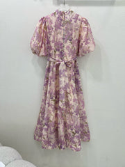 Zimmermann 25 Lyrical Printed Silk Midi Dress