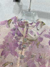Zimmermann 25 Lyrical Printed Silk Midi Dress