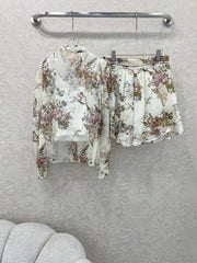 ZIMMER NEW PRINTED TOP AND SHORTS SET 269289