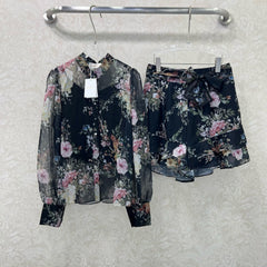 ZIMMER NEW PRINTED TOP AND SHORTS SET 269290