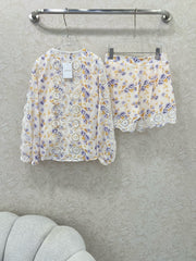 ZIMMER NEW PRINTED TOP AND SHORTS SET 269293
