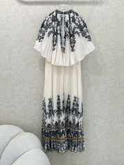 ZIMMER LACE OVERLAY DRESS WITH SMALL STAND COLLAR 269305