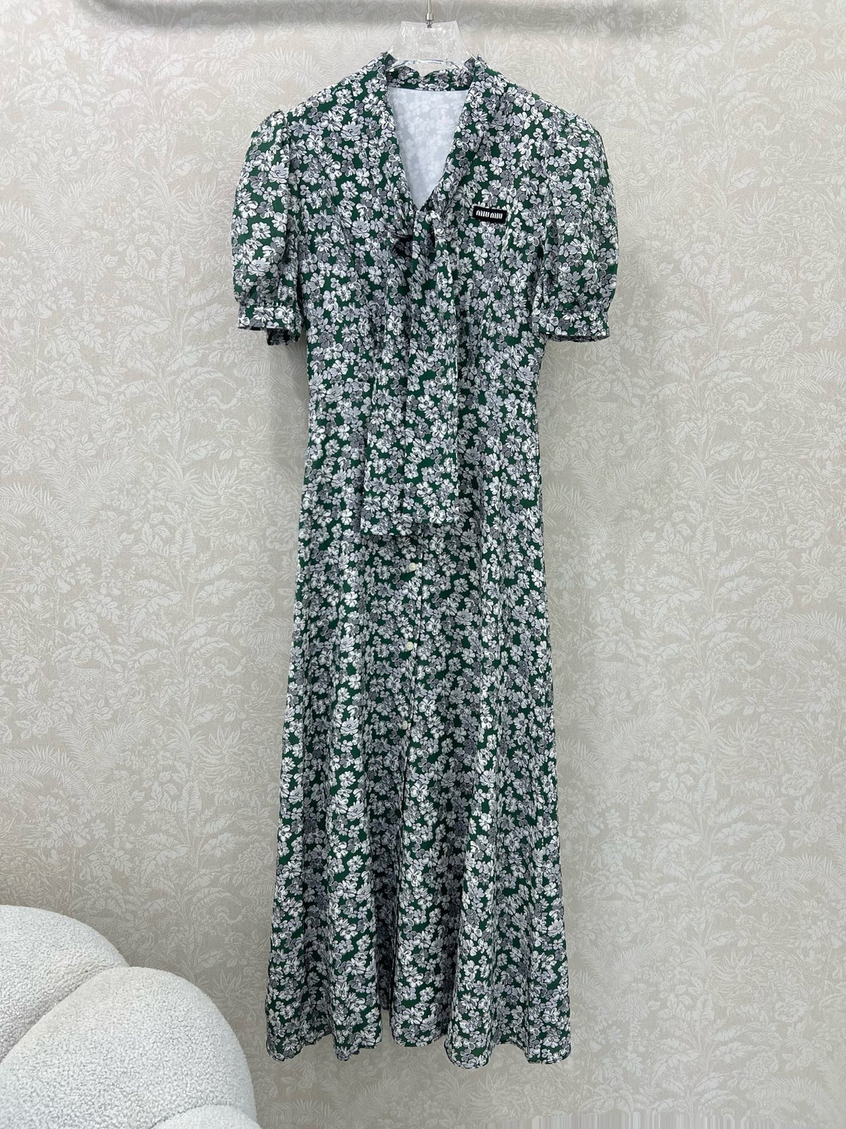 MIUMIU 25S LONG SLEEVE DRESS 265417