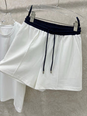 LOEWE SHORT-SLEEVE T-SHIRT AND SHORTS SET 275216