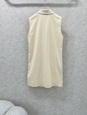 PRADA SLEEVELESS DRESS WITH ZIPPER DETAIL 269153