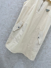 PRADA SLEEVELESS DRESS WITH ZIPPER DETAIL 269153