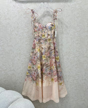 ZIMMER NEW STYLE FLORAL HALTER DRESS 272272