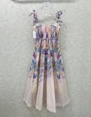 ZIMMER NEW STYLE FLORAL HALTER DRESS 272271