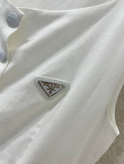 PRADA LONG DRESS WITH ELASTIC WAISTBAND 275252