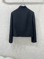 DIOR 25S SILK-BLEND KNIT JACKET STYLE 172