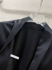 DIOR 26S SHORT-SLEEVE WAIST-TIED SHIRT 1217