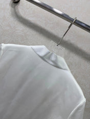 DIOR 26S SHORT-SLEEVE WAIST-TIED SHIRT 1216