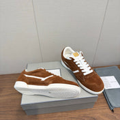 TOM FORD 26S JACKSON SNEAKERS IN BROWN SUEDE