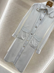 CHANEL 25S BELTED TRENCH COAT 265575